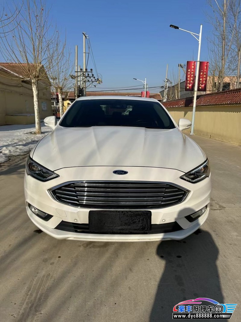 18年福特蒙迪欧轿车抵押车出售