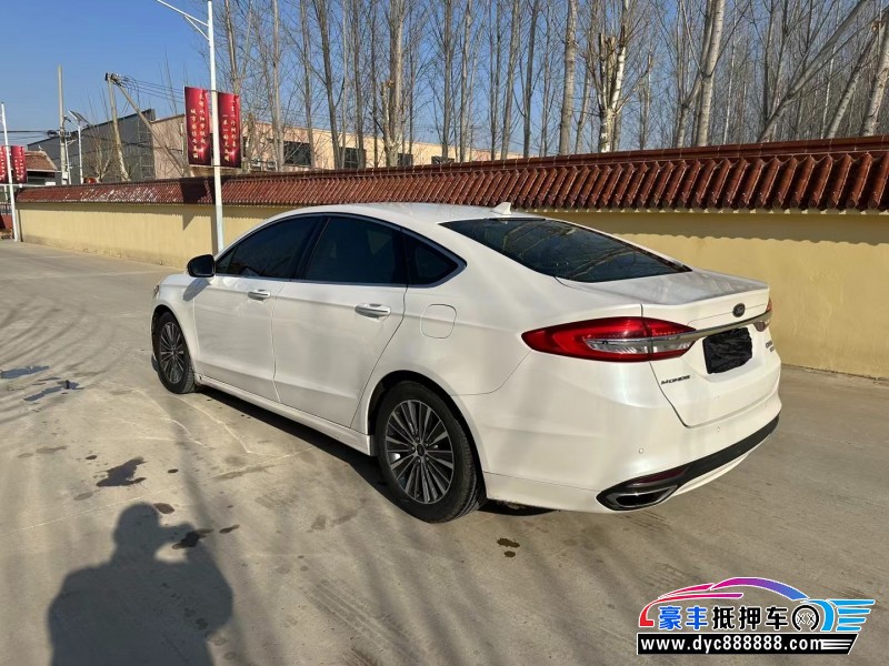 18年福特蒙迪欧轿车抵押车出售