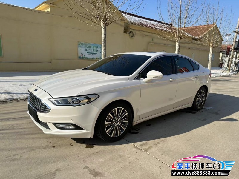 18年福特蒙迪欧轿车抵押车出售