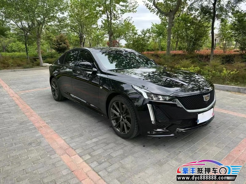 22年凯迪拉克CT5轿车抵押车出售