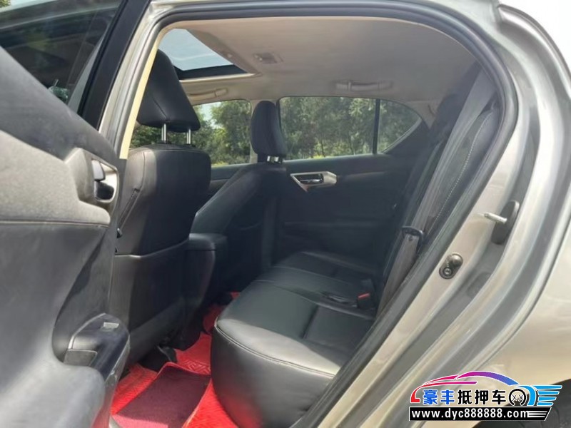 18年雷克萨斯CT轿车抵押车出售