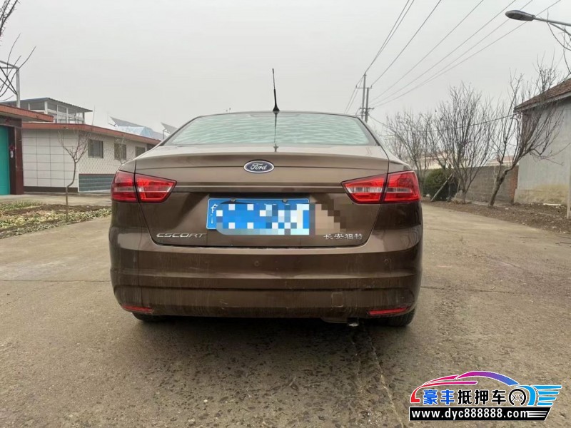 16年福特福睿斯轿车抵押车出售