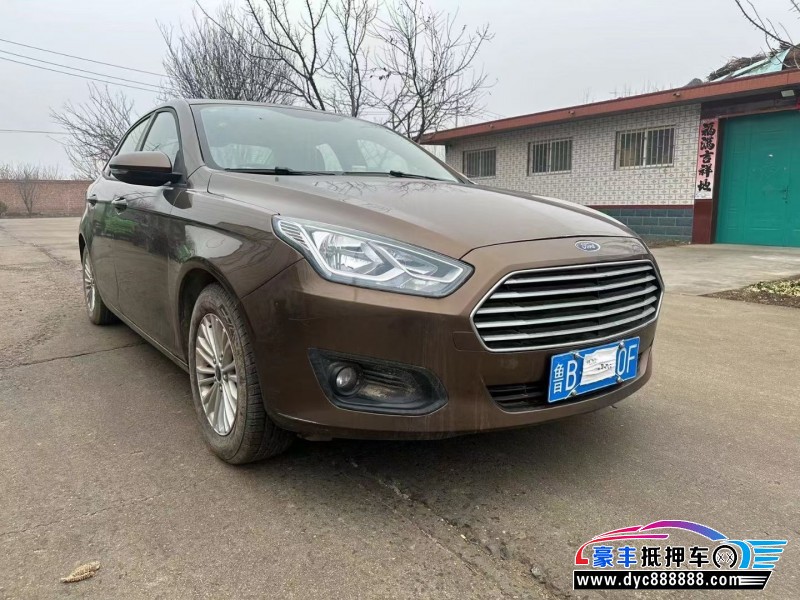 16年福特福睿斯轿车抵押车出售