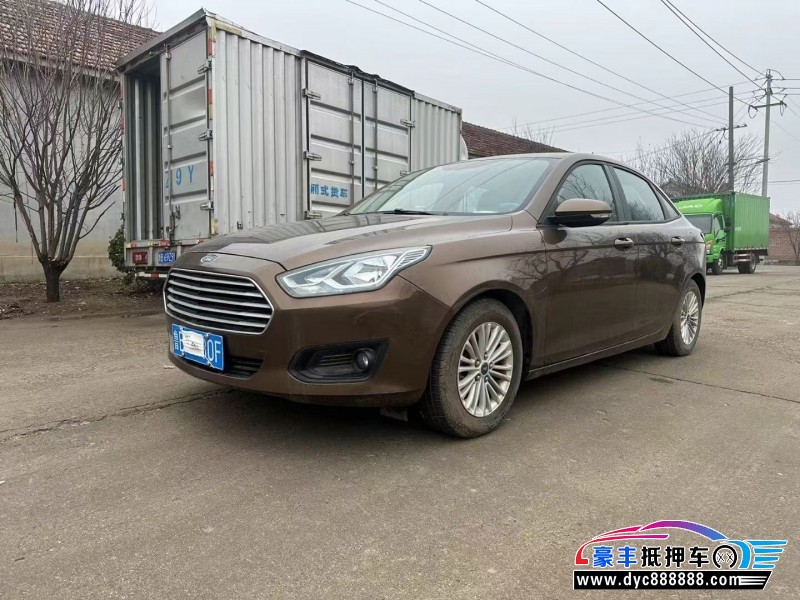 16年福特福睿斯轿车抵押车出售