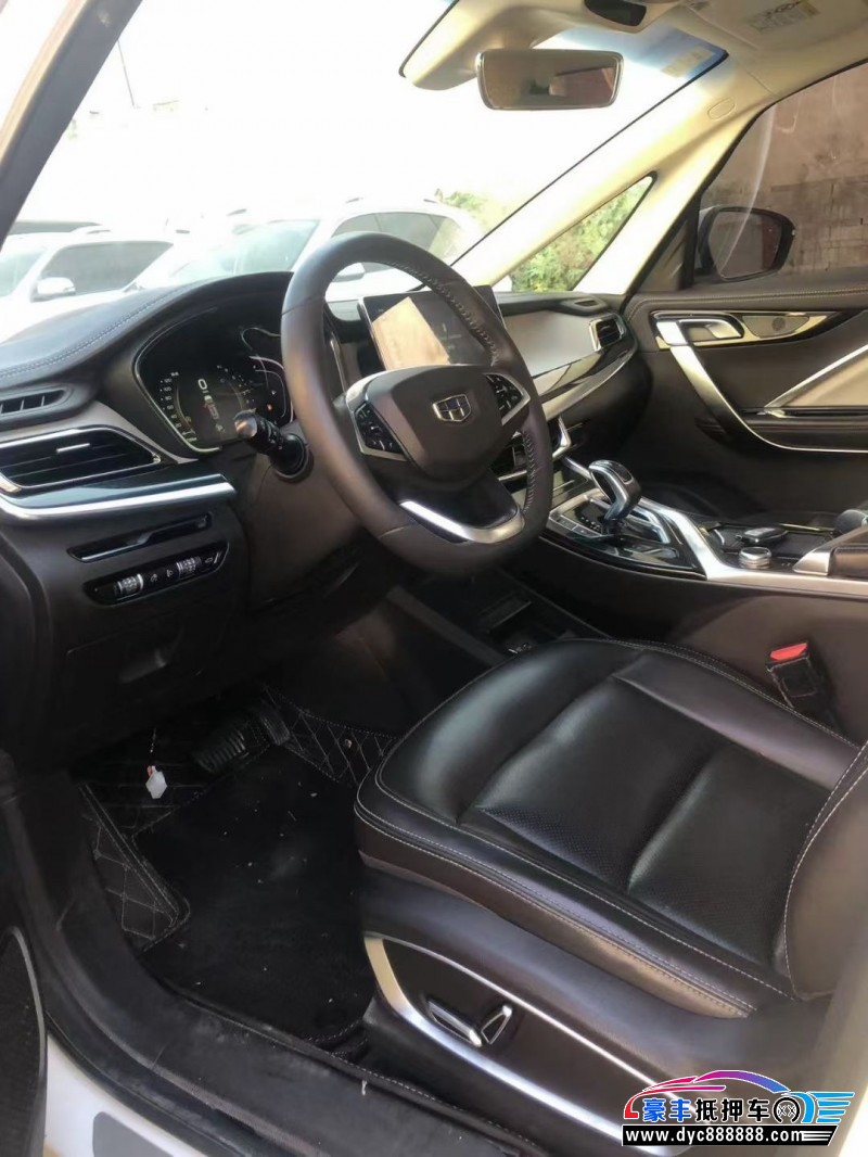 19年吉利嘉际SUV抵押车出售