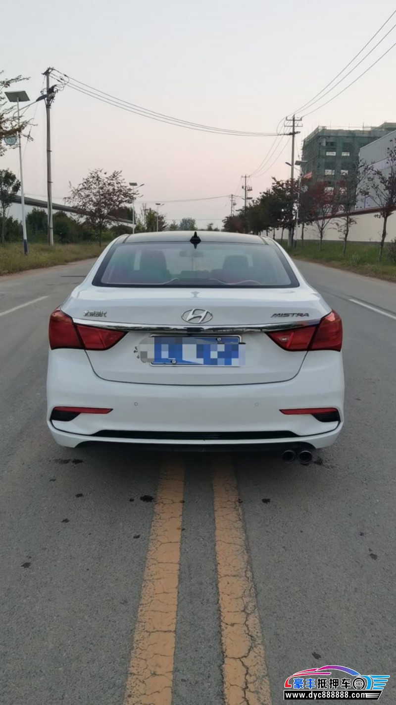 19年现代名图轿车抵押车出售