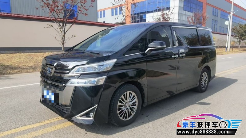 19年丰田威尔法轿车抵押车出售