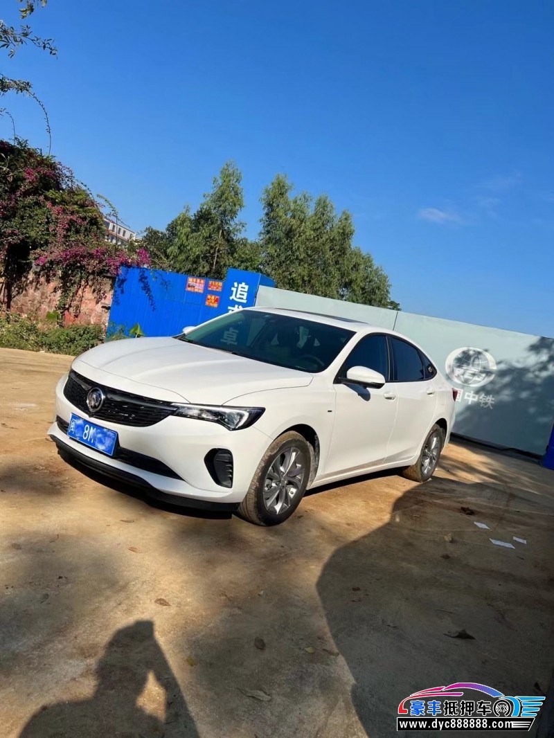 23年别克威朗轿车抵押车出售