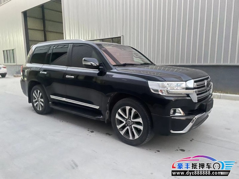 19年丰田兰德酷路泽SUV抵押车出售