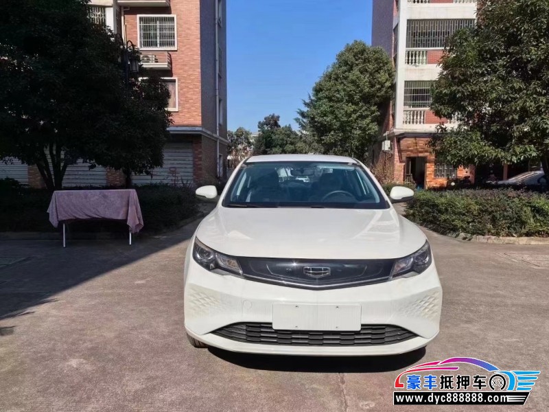 23年吉利帝豪EV轿车抵押车出售