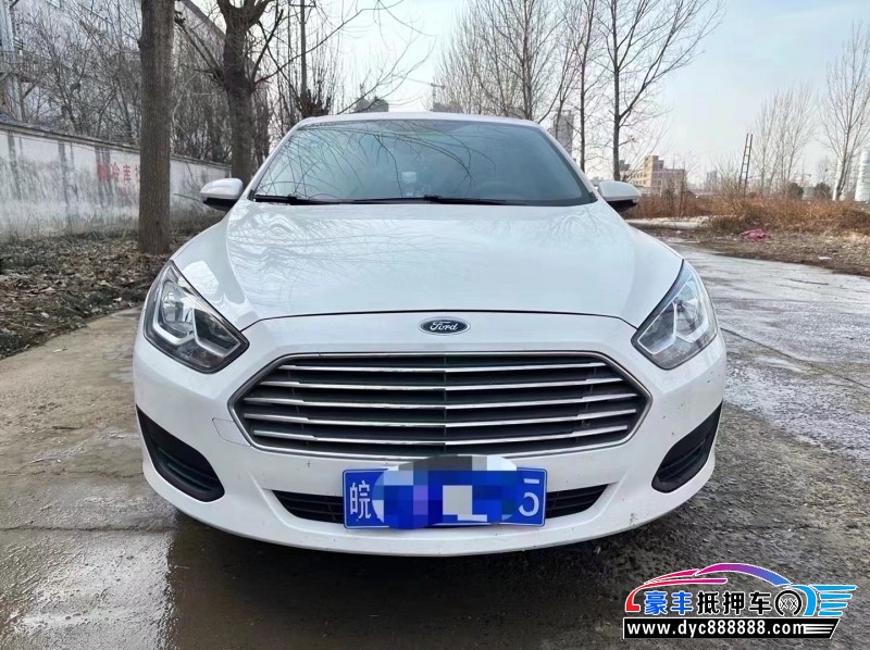 19年福特福睿斯轿车抵押车出售