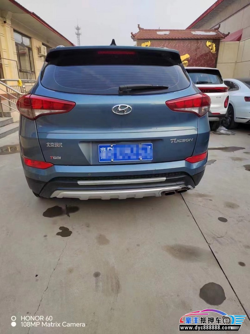 17年现代途胜SUV抵押车出售