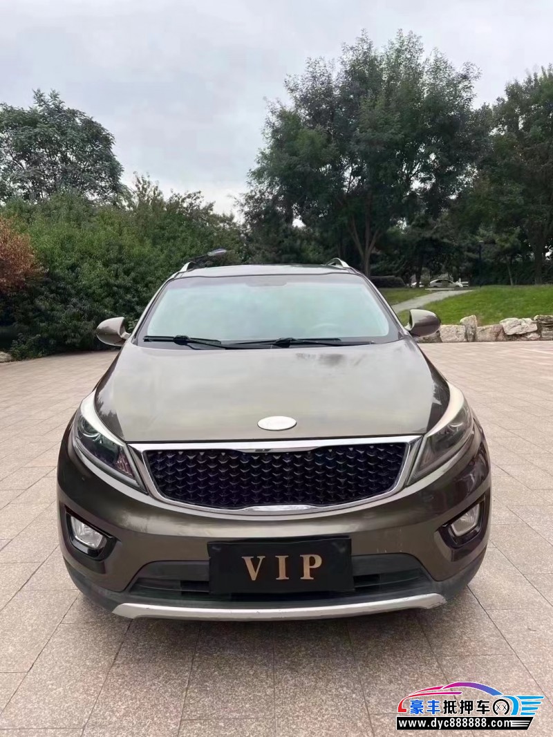 17年起亚智跑SUV抵押车出售