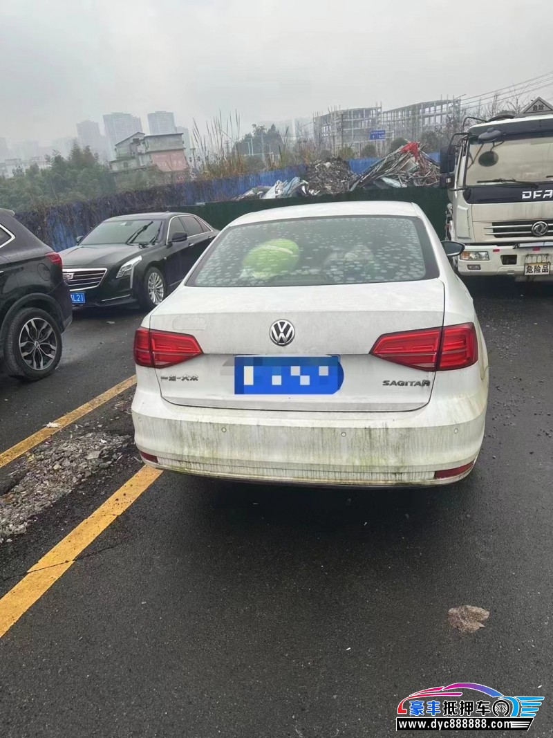 17年大众速腾轿车抵押车出售