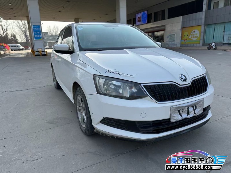 16年斯柯达晶锐轿车抵押车出售