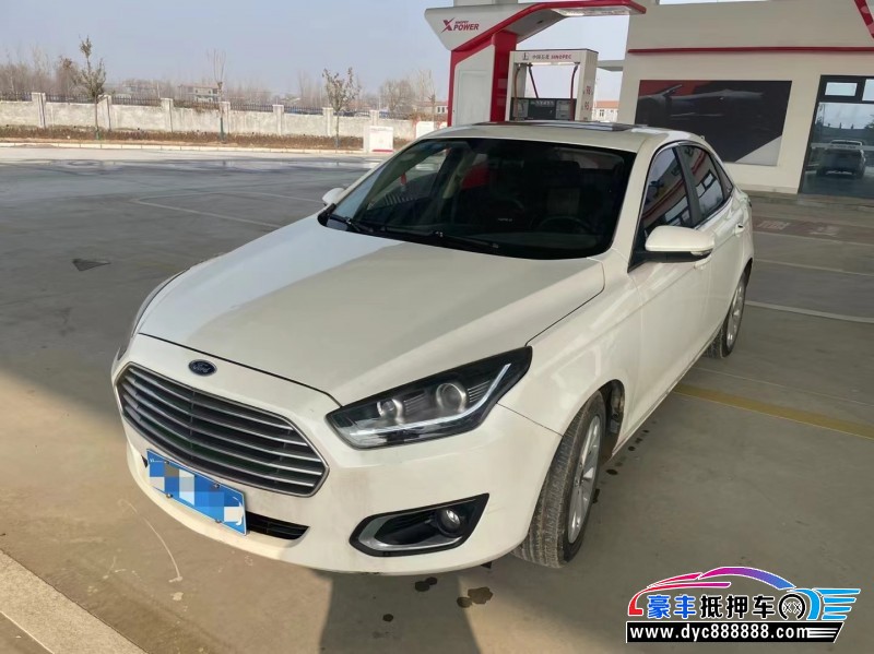 24年福特福睿斯轿车抵押车出售