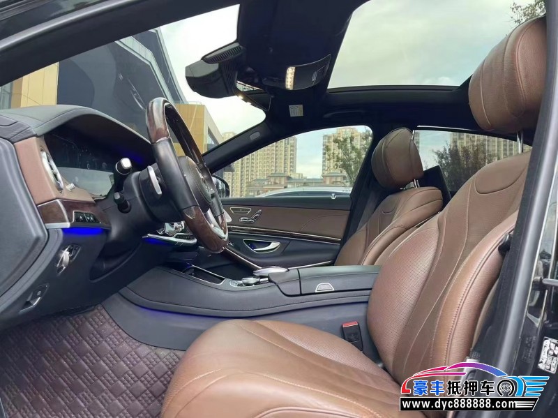 18年奔驰S轿车抵押车出售