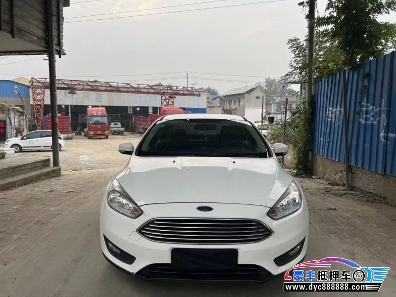 16年福特福克斯轿车抵押车出售