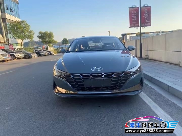 23年现代伊兰特轿车抵押车出售