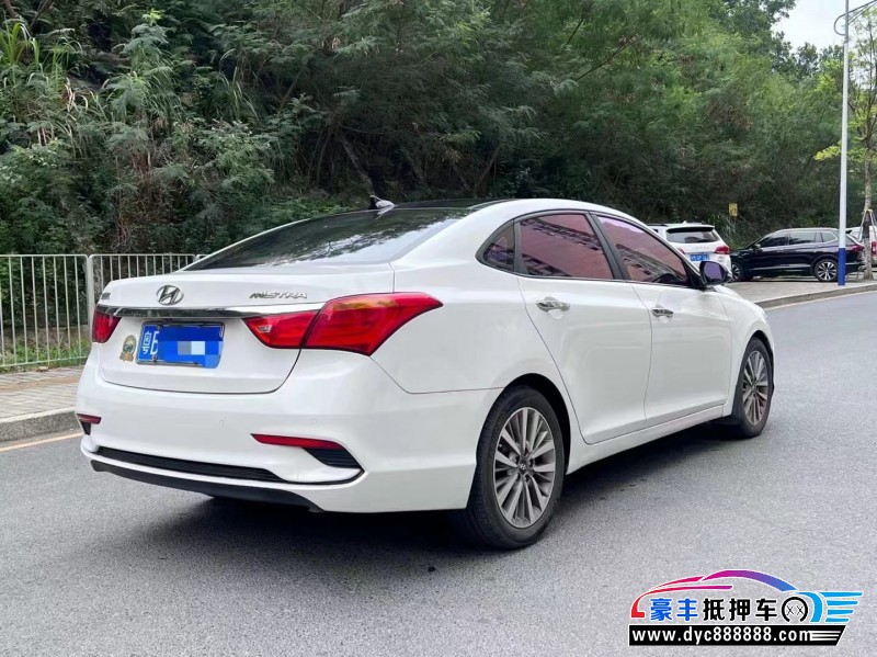 17年现代名图轿车抵押车出售