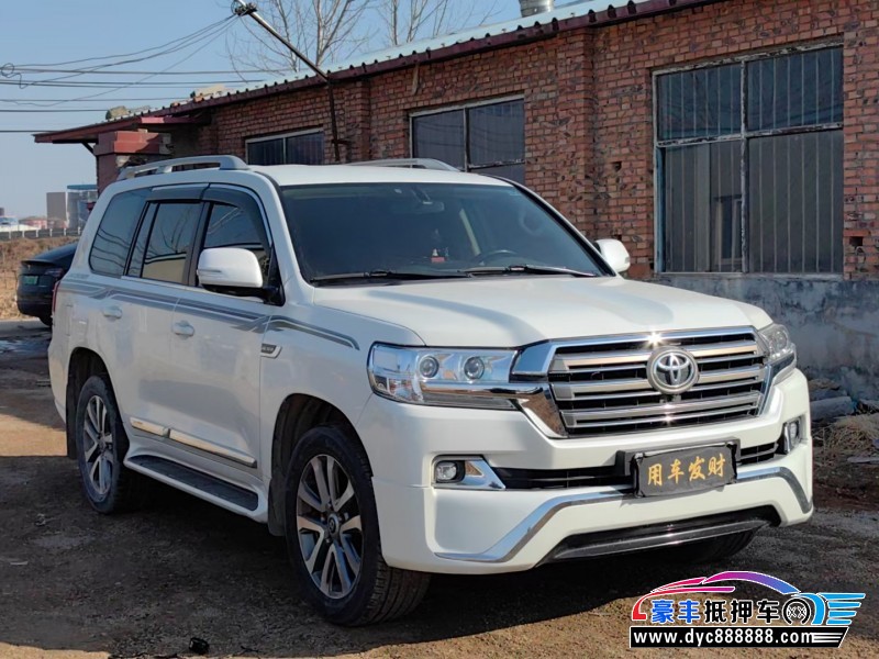 16年丰田兰德酷路泽SUV抵押车出售