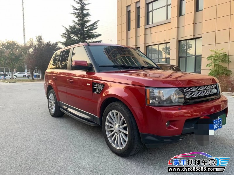 12年路虎揽胜运动轿车抵押车出售