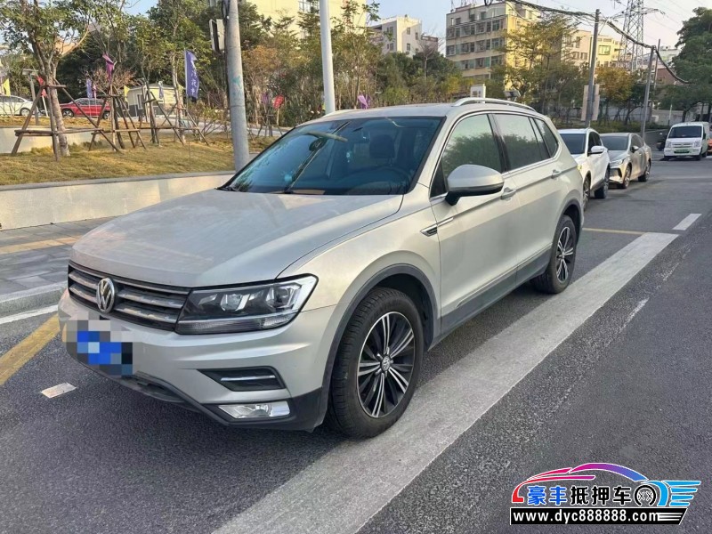 19年大众途观L轿车抵押车出售