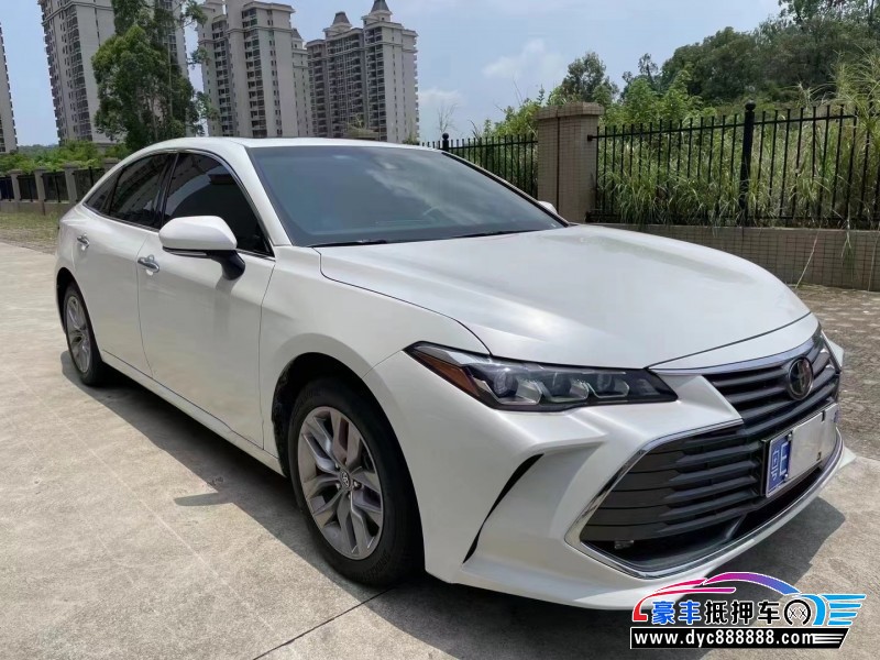 22年丰田亚洲龙轿车抵押车出售