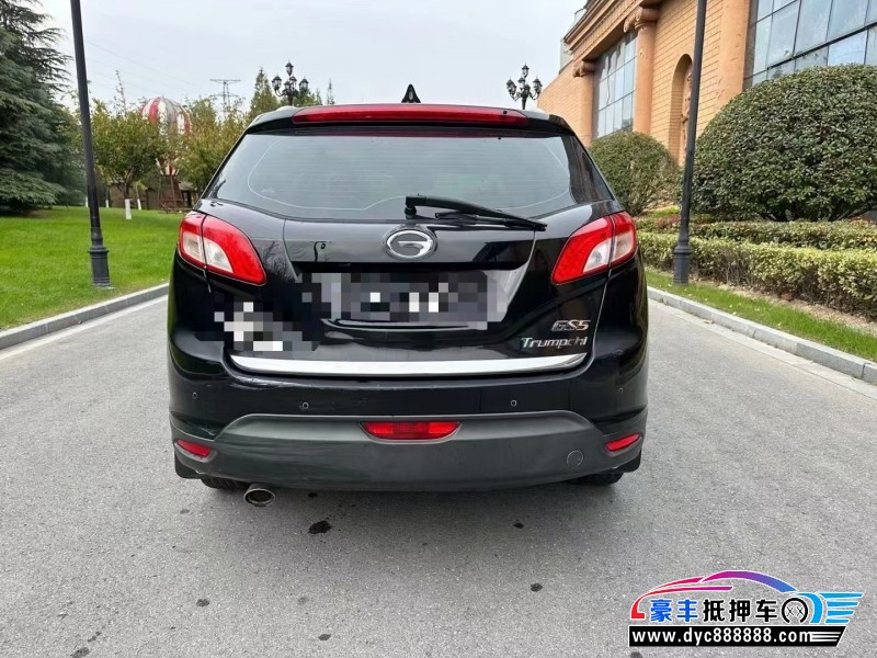 14年传祺GS5轿车抵押车出售