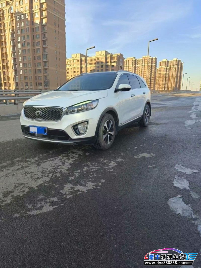 16年起亚索兰托轿车抵押车出售