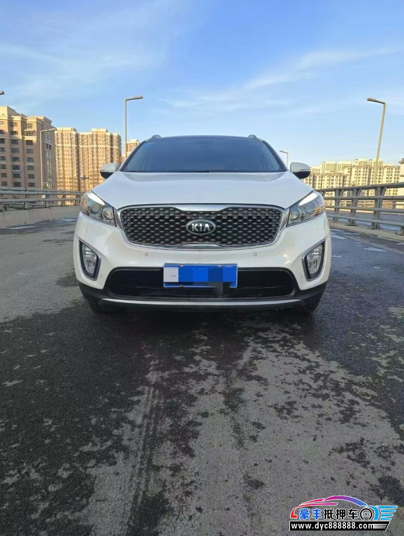 16年起亚索兰托轿车抵押车出售