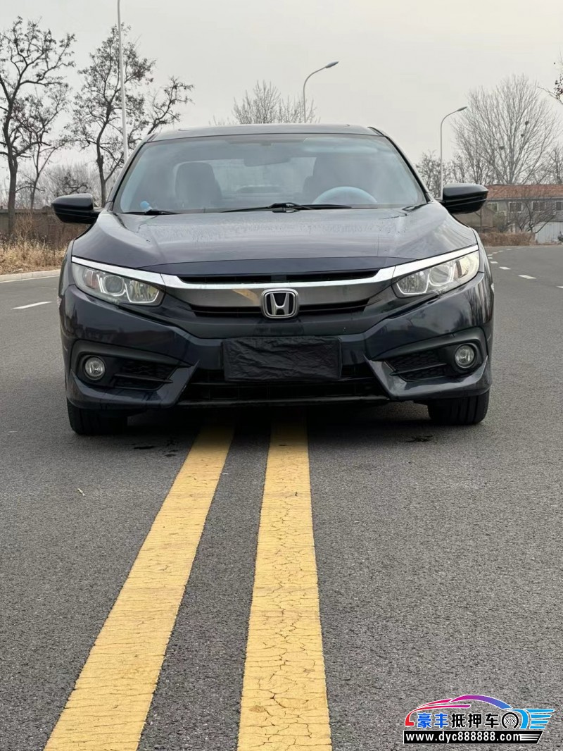 19年本田思域轿车抵押车出售