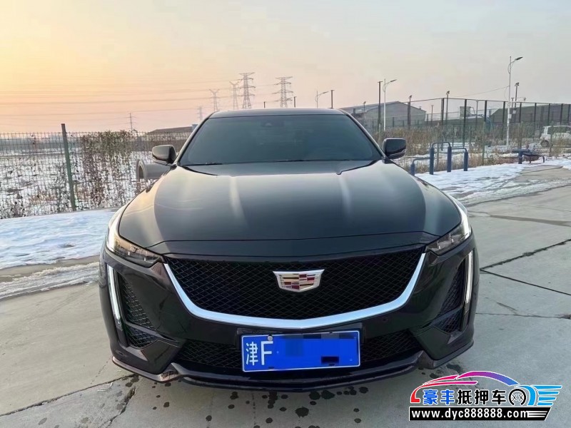 23年凯迪拉克CT5轿车抵押车出售