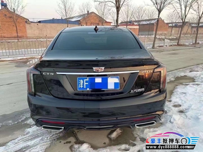 23年凯迪拉克CT5轿车抵押车出售