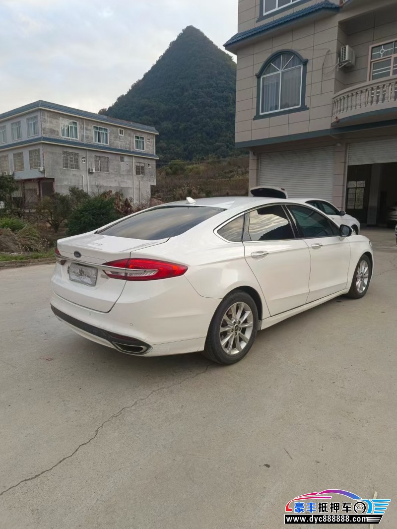 17年福特蒙迪欧轿车抵押车出售