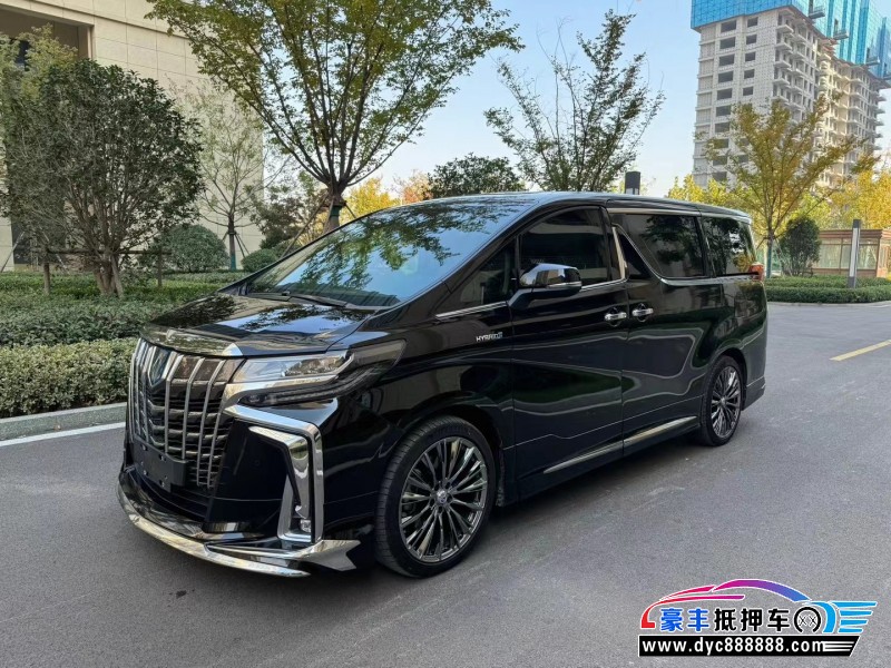 21年丰田埃尔法MPV抵押车出售