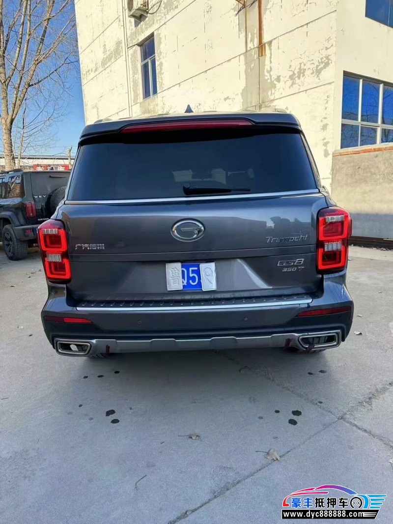 19年传祺GS8轿车抵押车出售