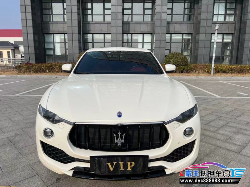 19年玛莎拉蒂莱万特轿车抵押车出售