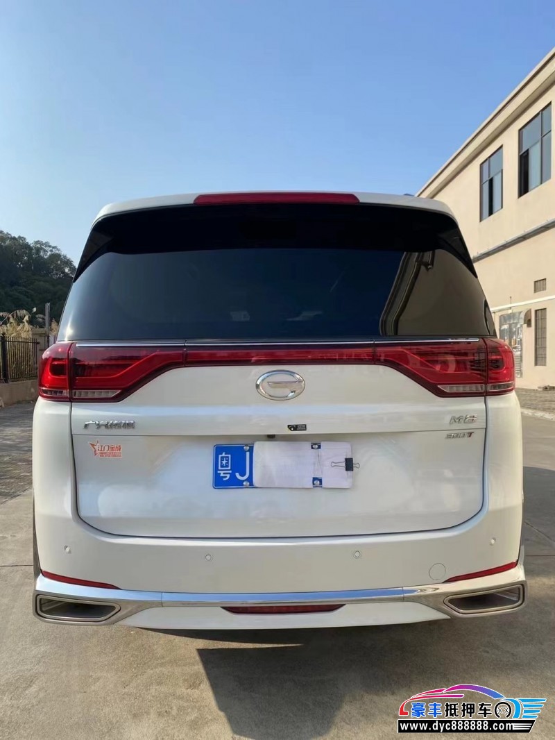 22年传祺M8轿车抵押车出售