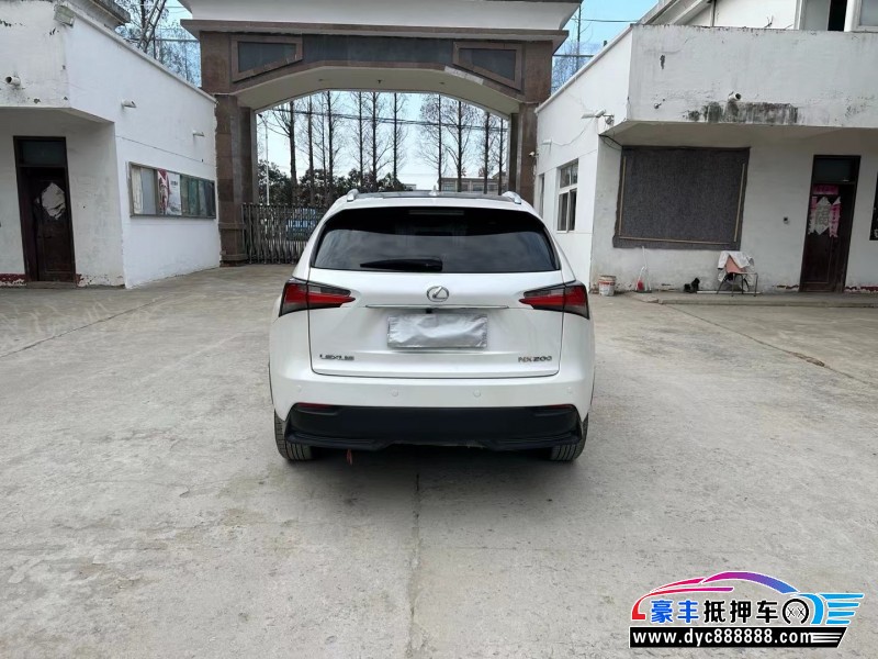 16年雷克萨斯NX轿车抵押车出售