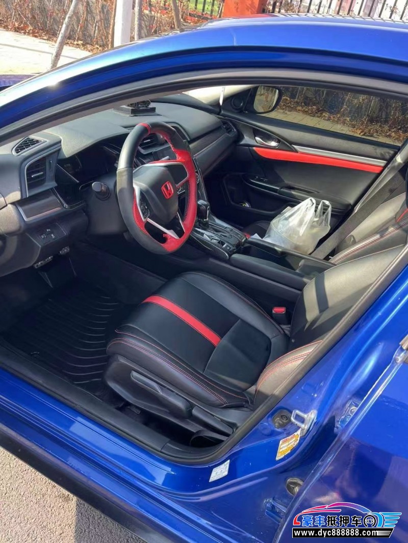 19年本田思域轿车抵押车出售