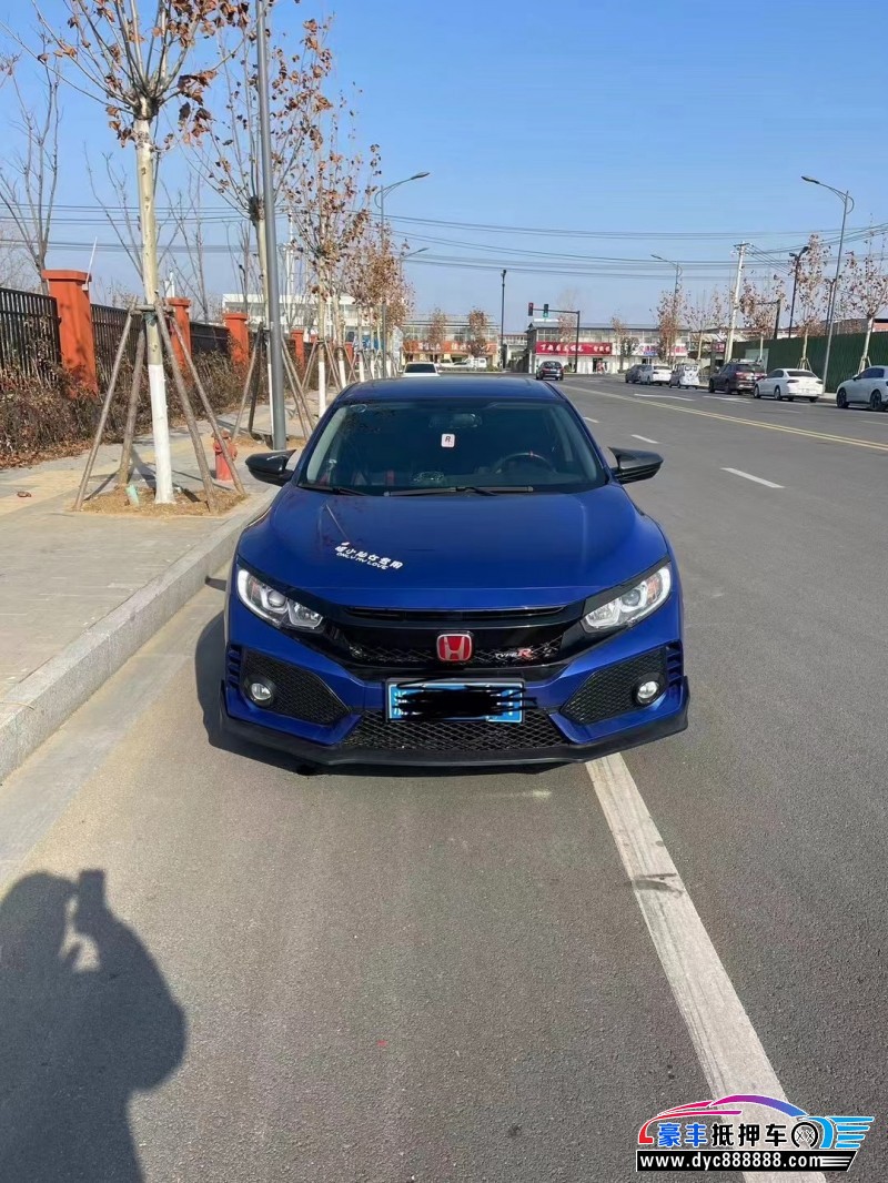 19年本田思域轿车抵押车出售