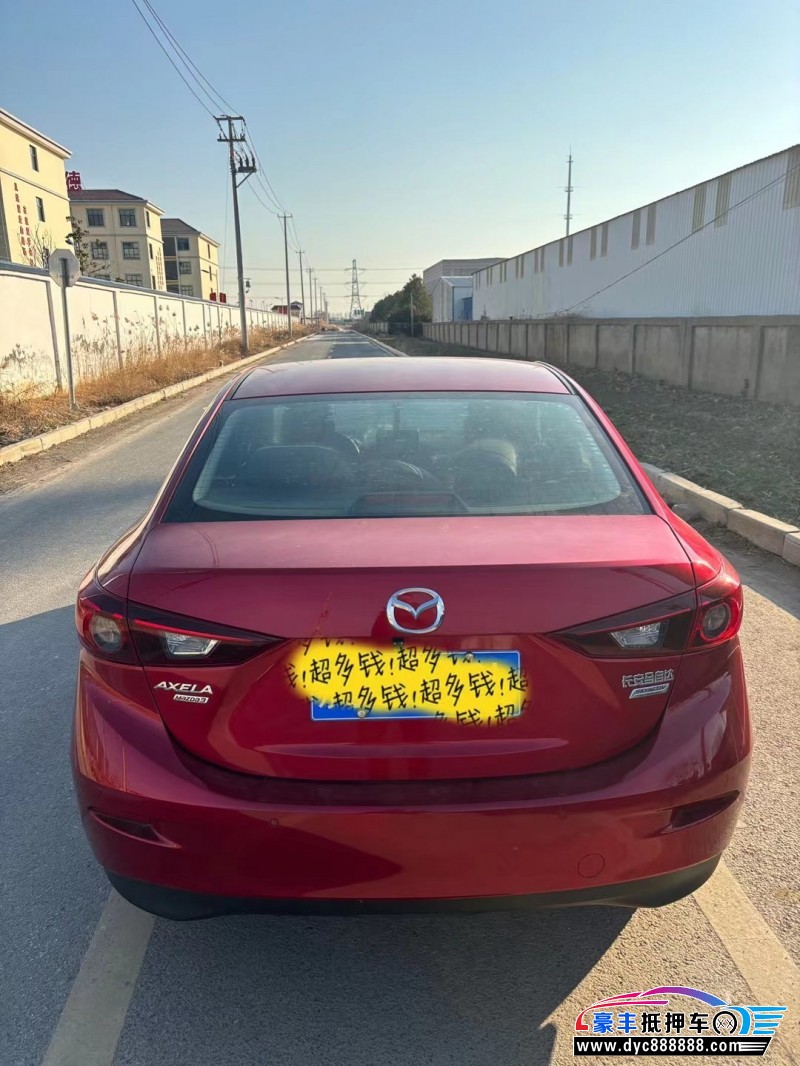 18年马自达昂克赛拉轿车抵押车出售