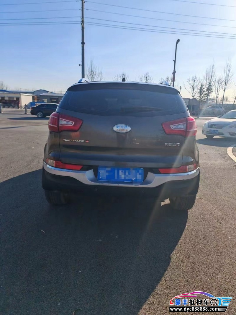 13年起亚狮跑SUV抵押车出售