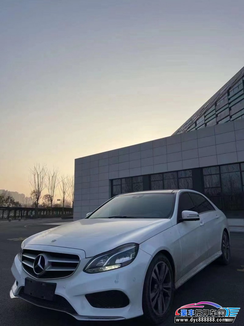 16年奔驰E轿车抵押车出售