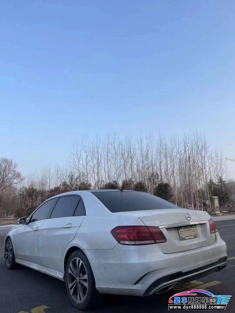 16年奔驰E轿车抵押车出售