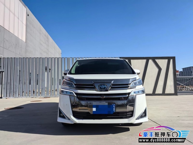 20年丰田威尔法轿车抵押车出售