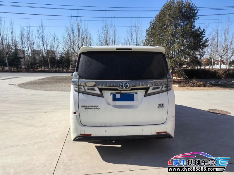 20年丰田威尔法轿车抵押车出售