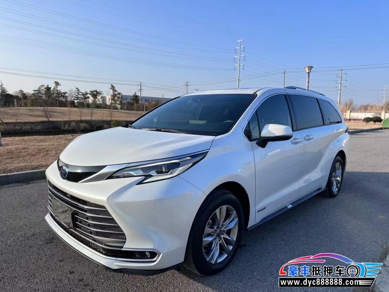 23年丰田塞纳轿车抵押车出售