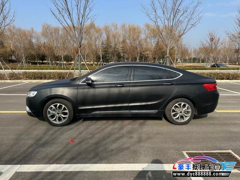 16年吉利博瑞轿车抵押车出售